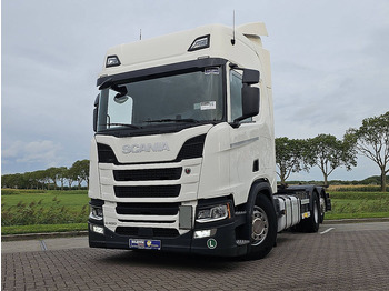 Konteineris-vežimus/ Sukeisti kūną sunkvežimis SCANIA R 450