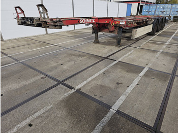 Konteineris-vežimus/ Sukeisti kūną puspriekabė SCHMITZ SCF
