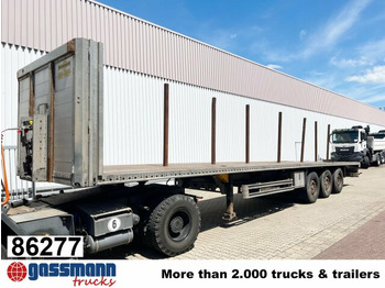 Platforminė/ Bortinė puspriekabė HUMBAUR