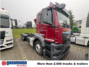 Nauja Važiuoklės sunkvežimis MAN TGS 26.440 6x2-4 LL CH, Lenk-/Liftachse, Navi,: foto 2