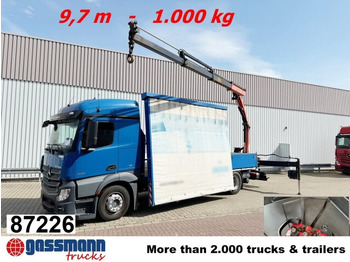 Platforminis/ Bortinis sunkvežimis MERCEDES-BENZ Actros 1836