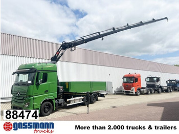 Platforminis/ Bortinis sunkvežimis MERCEDES-BENZ Actros 2548