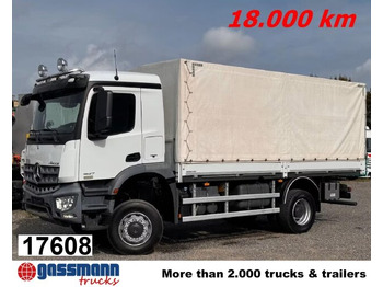 Platforminis/ Bortinis sunkvežimis MERCEDES-BENZ Arocs