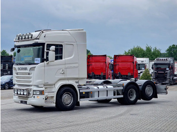 Važiuoklės sunkvežimis Scania R580 V8 Highline 6x2*4 - Chassis - Retarder - Steering axle - 410 WB - Custom interior - Full air: foto 3