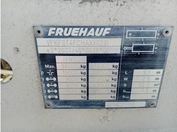 Savivartis puspriekabė Fruehauf intensive: foto 3