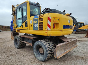 Ratinis ekskavatorius KOMATSU PW160