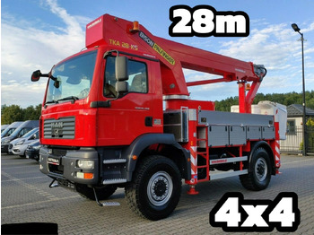 MAN TGM 18.280 4x4 Zwyżka Bison Palfinger TKA 28 Podnośnik Koszowy lizingą MAN TGM 18.280 4x4 Zwyżka Bison Palfinger TKA 28 Podnośnik Koszowy: foto 1