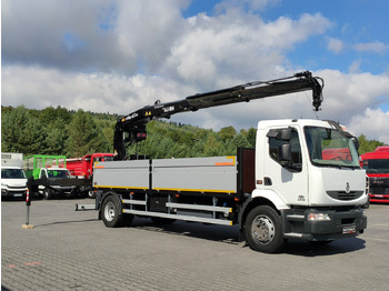 Platforminis/ Bortinis sunkvežimis RENAULT Midlum 180