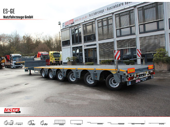 Žemo profilio platforma puspriekabė BROSHUIS