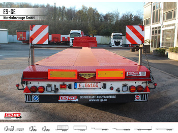 Žemo profilio platforma puspriekabė Broshuis 6-Achs-Satteltieflader - teleskopierbar: foto 5