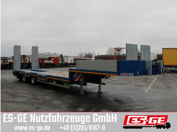 Žemo profilio platforma puspriekabė ES-GE 3-Achs-Satteltieflader - Radmulden: foto 4