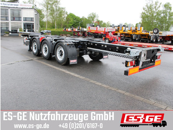Konteineris-vežimus/ Sukeisti kūną puspriekabė Kögel PORT 45 TRIPLEX Containerchassis: foto 4