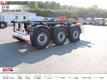 Konteineris-vežimus/ Sukeisti kūną puspriekabė Krone Box Liner 3-Achs-Containerchassis 20': foto 4 Konteineris-vežimus/ Sukeisti kūną puspriekabė Krone Box Liner 3-Achs-Containerchassis 20': foto 4