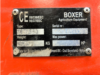 Šlaitinis mulčeris Boxer Boxer agroculture agf140: foto 4