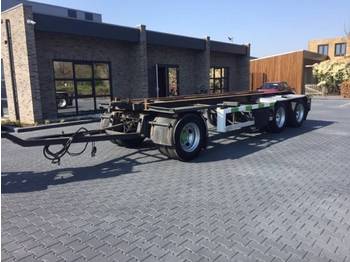 Važiuoklės priekaba GS Meppel AC 2800 N BLADGEVEERD/STEEL SPRING: foto 1