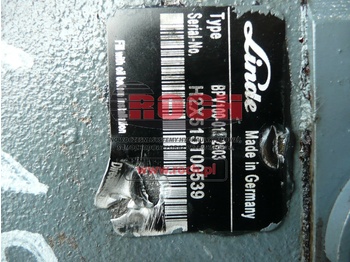 Hidraulinis siurblys LINDE BPV100-01 2603: foto 2