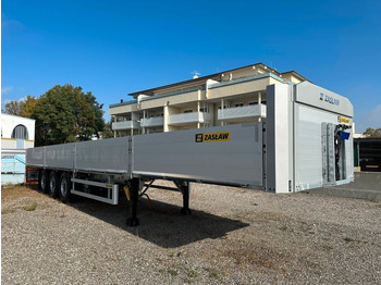 Platforminė/ Bortinė puspriekabė ZASŁAW