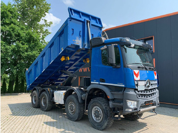 Savivartis sunkvežimis Mercedes-Benz AROCS 4145 8x8 EURO6 Muldenkipper TOP!: foto 2