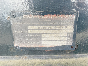 Kablio/ Skip loader priekaba HSA 18.70 HSA 18.70 Schlittenabroller: foto 3