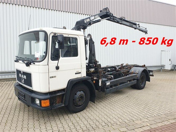 MAN 14.152 F 4x2 BB 14.152 F 4x2 BB mit Kran Hiab 060-2 lizingą MAN 14.152 F 4x2 BB 14.152 F 4x2 BB mit Kran Hiab 060-2: foto 1