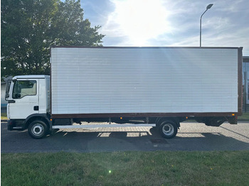 Furgonas sunkvežimis MAN TGL 12.210 MANUAL + 2000 KG LIFT + 2.60 M HIGH BIG BOX + AIRCO + SPRING / SPRING + 3 SEATS: foto 2