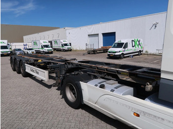 Konteineris-vežimus/ Sukeisti kūną puspriekabė Renders FCC, BPW 2x20/40/45 FT, TUV, NL Trailer, TOP!: foto 2