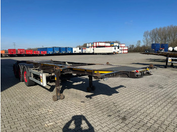 Konteineris-vežimus/ Sukeisti kūną puspriekabė Burg 20FT ADR (EX/II, EX/III, FL, AT), Leergewicht : 3.690kg, SAF INTRADISC, 2x Liftachse, NL-Chassis: foto 5