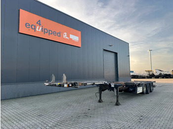 Konteineris-vežimus/ Sukeisti kūną puspriekabė D-TEC