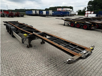 Konteineris-vežimus/ Sukeisti kūną puspriekabė Schmitz Cargobull 45FT HC, Leergewicht: 4.240kg, BPW+Trommel, NL-Chassis: foto 4