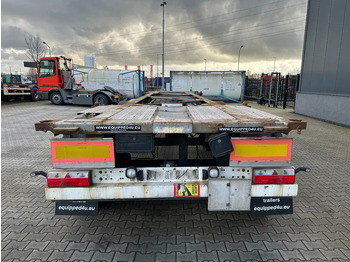 Konteineris-vežimus/ Sukeisti kūną puspriekabė TURBO'S HOET 20FT/30FT, ADR (FL, AT, OX), empty weight: 3.720kg, liftaxle, SAF disc: foto 4