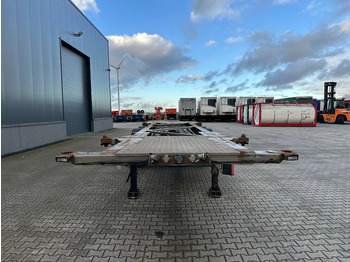 Konteineris-vežimus/ Sukeisti kūną puspriekabė TURBO'S HOET 20FT/30FT, ADR (FL, AT, OX), empty weight: 3.720kg, liftaxle, SAF disc: foto 5
