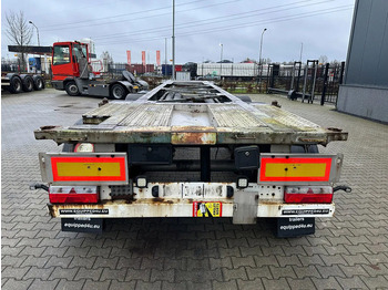 Konteineris-vežimus/ Sukeisti kūną puspriekabė TURBO'S HOET 20FT/30FT, ADR (FL, AT), empty weight: 3.720kg, liftaxle, SAF disc: foto 4