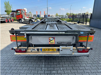 Konteineris-vežimus/ Sukeisti kūną puspriekabė Van Hool 20FT/30FT, ADR (EX/II, EX/III, FL, AT), BPW + drum, ALCOA, galvanized, liftaxle, NL-Chassis: foto 4