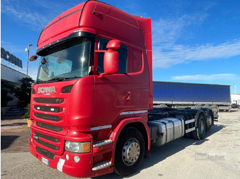 Konteineris-vežimus/ Sukeisti kūną sunkvežimis SCANIA R450: foto 2