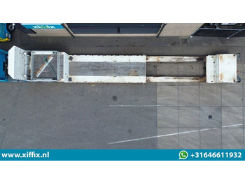 Žemo profilio platforma puspriekabė Broshuis 1-ass. Uitschuifbare dieplader / SL as / 1x gestuurd: foto 3