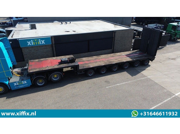 Žemo profilio platforma puspriekabė NOOTEBOOM