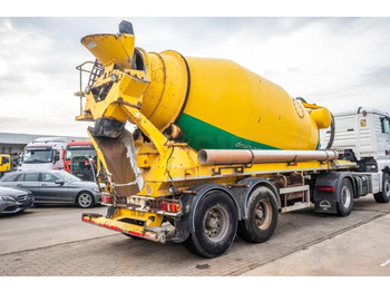 Betonvežio puspriekabė DE BUF BETON MIXER/MALAXEUR/MISCHER10M3: foto 3