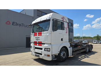 MAN TGA 26.440 (MANUAL GEARBOX / FRONT STEEL / 6X2 / BOITE MANUELLE / DEVANT LAMES) lizingą MAN TGA 26.440 (MANUAL GEARBOX / FRONT STEEL / 6X2 / BOITE MANUELLE / DEVANT LAMES): foto 1