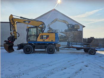 Ratinis ekskavatorius CATERPILLAR M318F