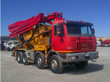 Betonvežis su siurbliu IVECO Astra