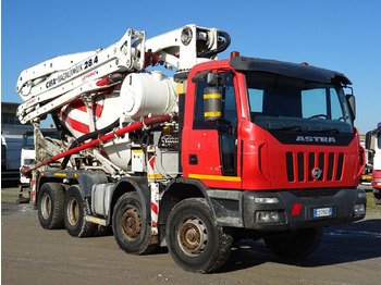 Betonvežis su siurbliu IVECO Astra