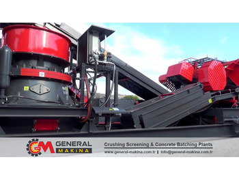 Nauja Kūgio trupintuvas General Makina 944 Hard River Stone Crusher Plant: foto 2