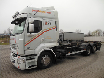 Konteineris-vežimus/ Sukeisti kūną sunkvežimis RENAULT Premium 450