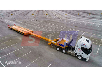 Nauja Žemo profilio platforma puspriekabė STU 8 AXLE LOWBED- HYDRAULIC STEERING AXLES / 8 ESSİEUX SURBAISSES-E: foto 3 Nauja Žemo profilio platforma puspriekabė STU 8 AXLE LOWBED- HYDRAULIC STEERING AXLES / 8 ESSİEUX SURBAISSES-E: foto 3