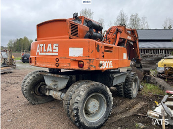 Atlas 1302 E Wheeled excavator with attachments (VIDEO) lizingą Atlas 1302 E Wheeled excavator with attachments (VIDEO): foto 4