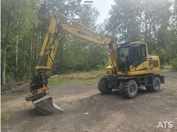 Ratinis ekskavatorius KOMATSU PW160