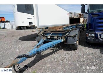 Konteineris-vežimus/ Sukeisti kūną priekaba Lagab 5536-4-TL-L: foto 1