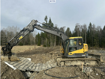 Vikšrinis ekskavatorius Volvo ECR145DL Crawler excavator with rotor and buckets: foto 2