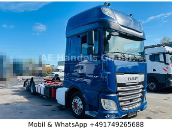 Konteineris-vežimus/ Sukeisti kūną sunkvežimis DAF XF 480