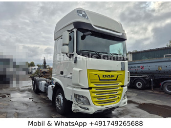 Konteineris-vežimus/ Sukeisti kūną sunkvežimis DAF XF 480